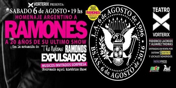 The Nylons estará en el tributo a los Ramones del Teatro Vorterix