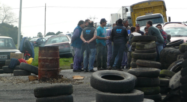 Trabajadores de Cinpal levantaron el corte en el acceso al PIT