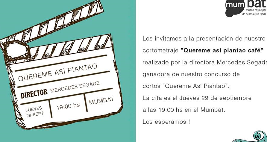 Mañana se presenta el corto sobre el proyecto «Quereme Así, Piantao», de Mercedes Segade