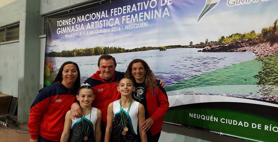 Gimnastas tandilenses representaron a la Provincia de Buenos Aires en el Nacional de Neuquén