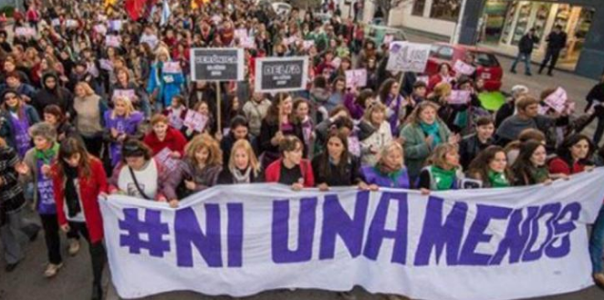 Este miércoles se realizará un paro de mujeres contra la violencia de género