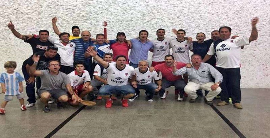 Inchausti y Narbaits le dieron el título a Ferro en el Provincial de Pelota a paleta