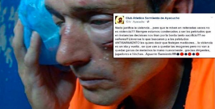 Insólito mensaje de Sarmiento de Ayacucho tras la golpiza a Elichiri