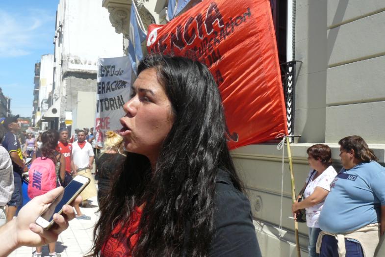 Liberaron a Griselda Altamirano, luego de su detención por la toma de la municipalidad de Azul