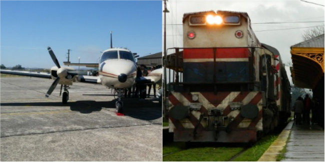 Tras la inauguración del servicio aéreo, concejales del PJ-FPV piden por la vuelta del tren