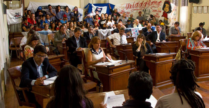 La CTEP Tandil hizo uso de la banca 21 del concejo deliberante por la emergencia social