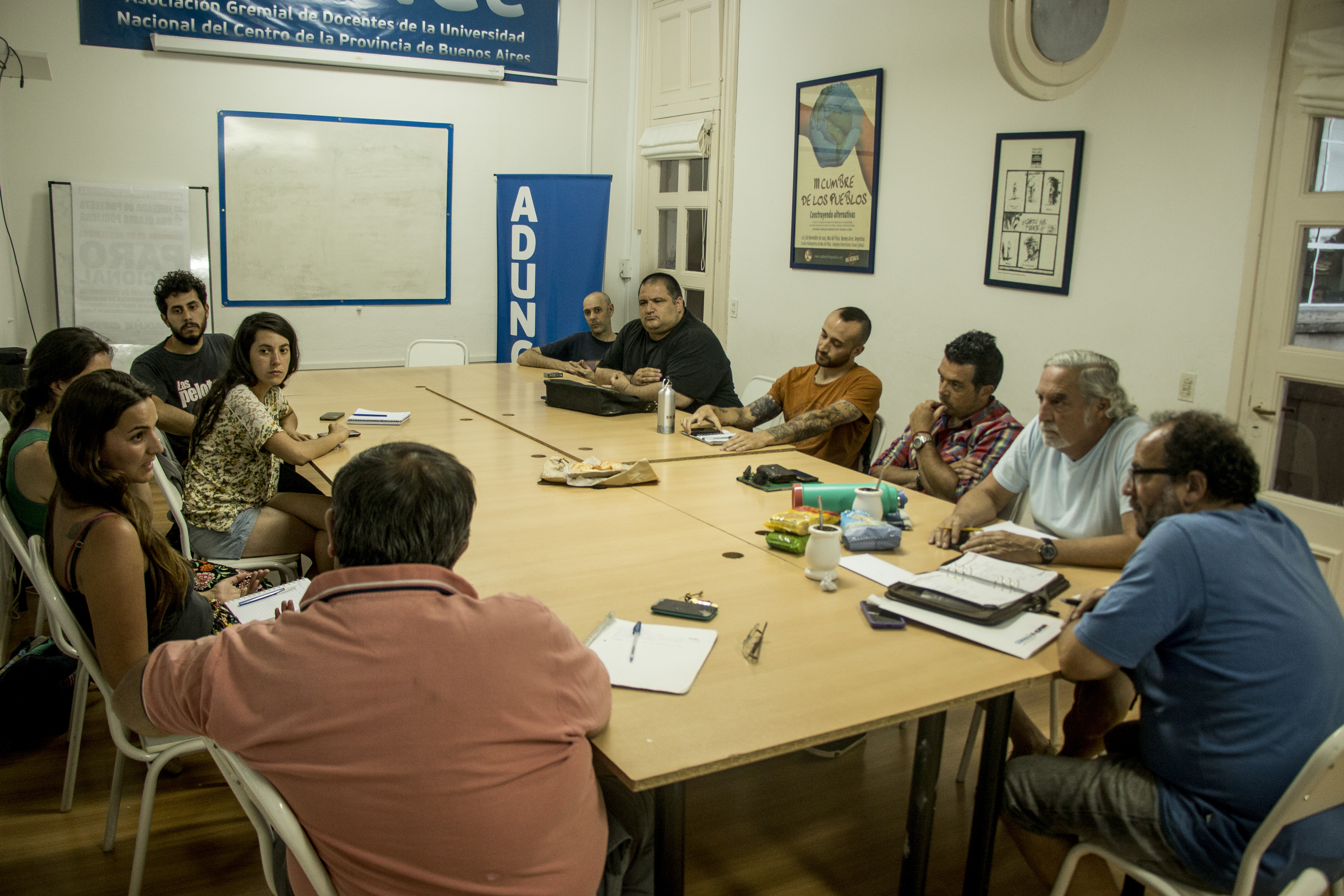 La Mesa Intersindical de Tandil se reunió con la CTEP por la emergencia social