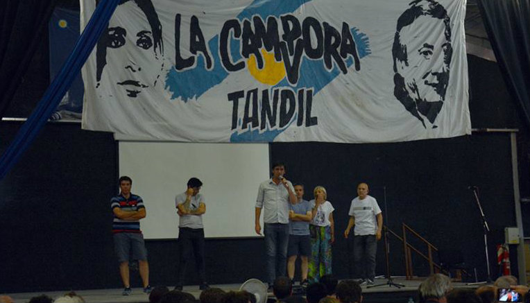 Larroque e Iparraguirre cerraron el almuerzo de fin de año de La Cámpora Tandil