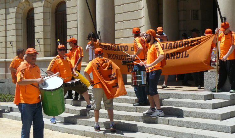 Trabajadores de Vialidad comenzaron un paro por tiempo indeterminado