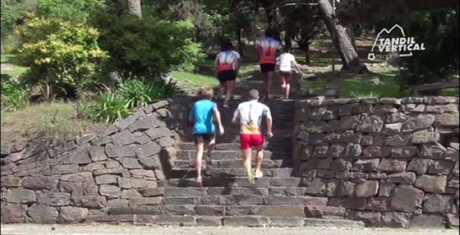 En la antesala del Cruce Tandilia hoy se corre Trail Vertical “contra reloj” en el Parque Independencia