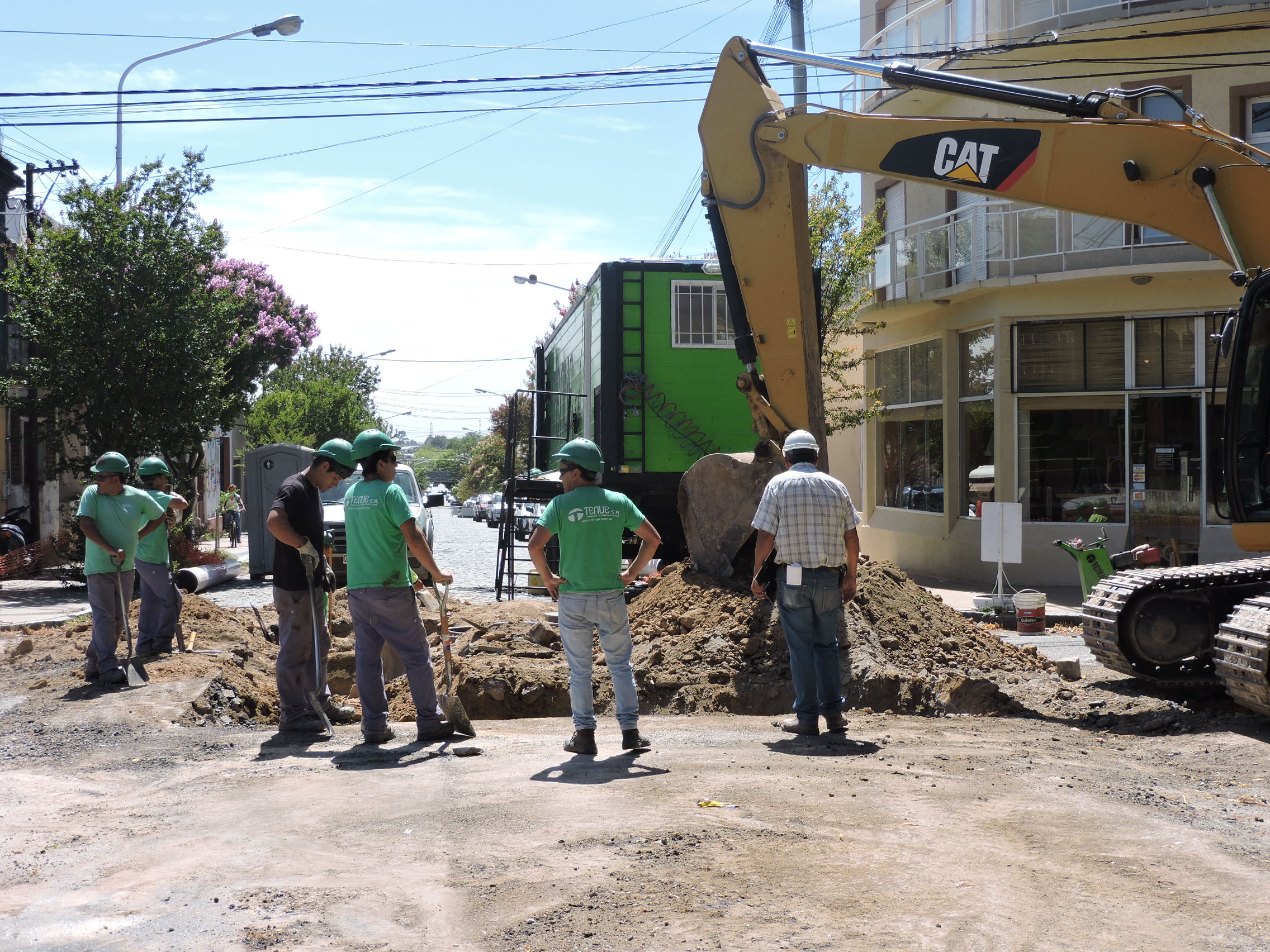 El Municipio recuerda que está haciendo obras en los barrios de Tandil