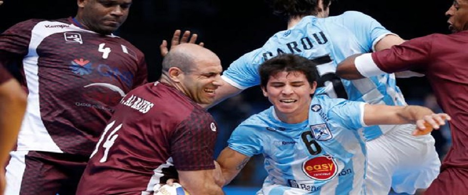 Los Gladiadores perdieron ante Qatar y pusieron en riesgo su clasificación a la segunda fase del Mundial de hadball