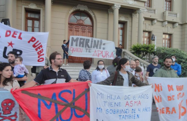 Vecinos manifestaron en Juarez su oposición a la radicación de la termoeléctrica