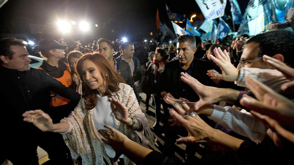 Cristina Kirchner crece en intención de voto en la provincia de Buenos Aires