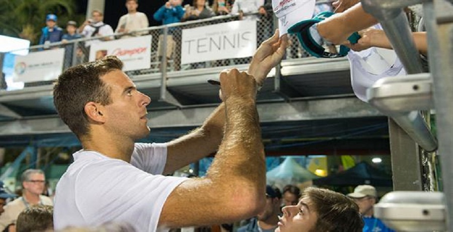 En Delray Beach Del Potro volvió al circuito ATP con una victoria