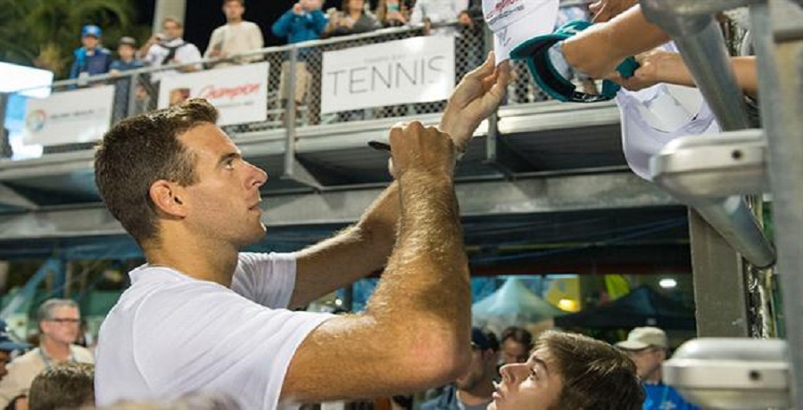 En Delray Beach Del Potro volvió al circuito ATP con una victoria