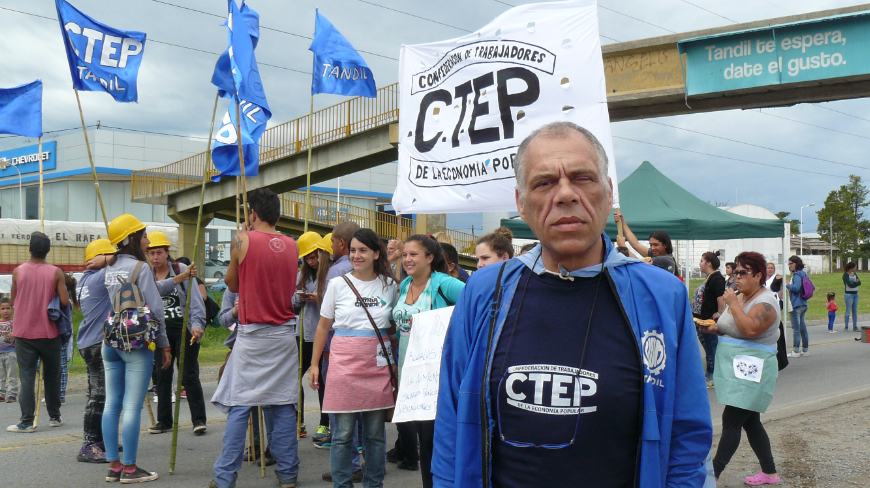 CTEP realiza 300 cortes en todo el país: en Tandil cortan la ruta 226