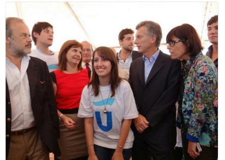 Mauricio Macri participaba de una Carpa Blanca en 2013 pero hoy la reprime con gas pimienta