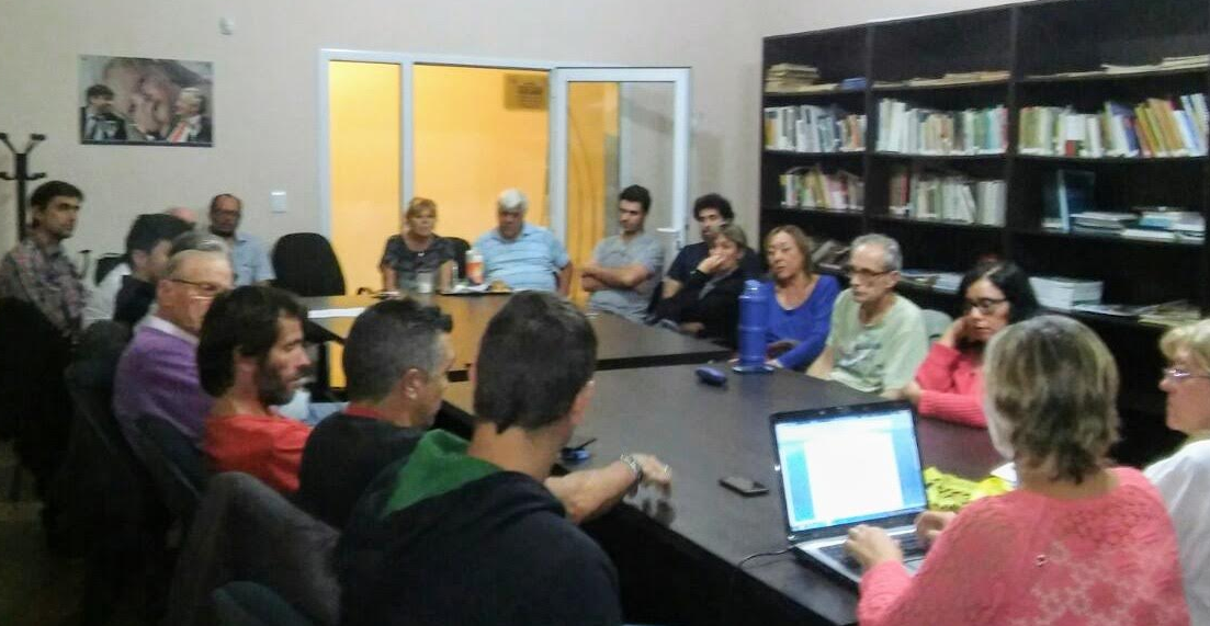 El Partido Justicialista de Tandil se reunió con la Mesa Intersindical y adhirieron a la medida de fuerza del jueves próximo