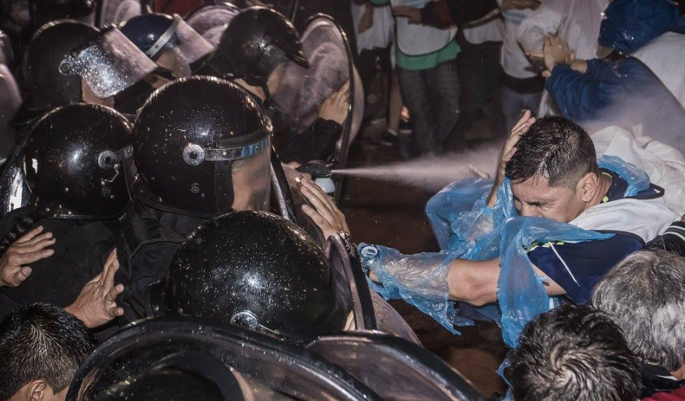 Los concejales del PJ-FPV repudiaron la feroz represión a los docentes