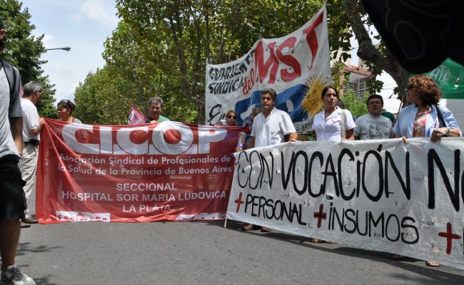 Los médicos bonaerenses anuncian nuevo paro y la instalación de una carpa