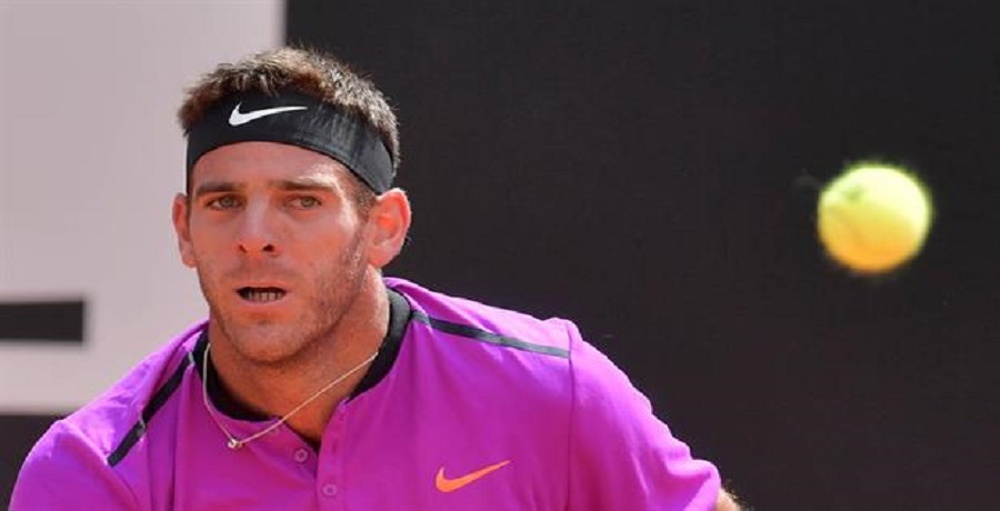 Del Potro dio su primer paso en Lyon