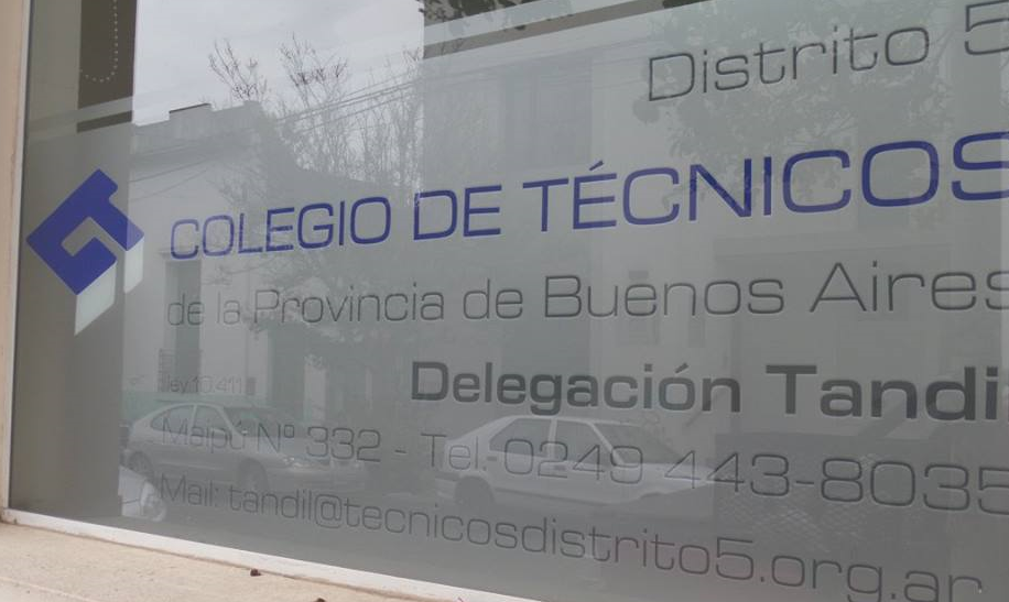 Tandil: sugieren contratar matriculados en Colegio de Técnicos para prevenir accidentes