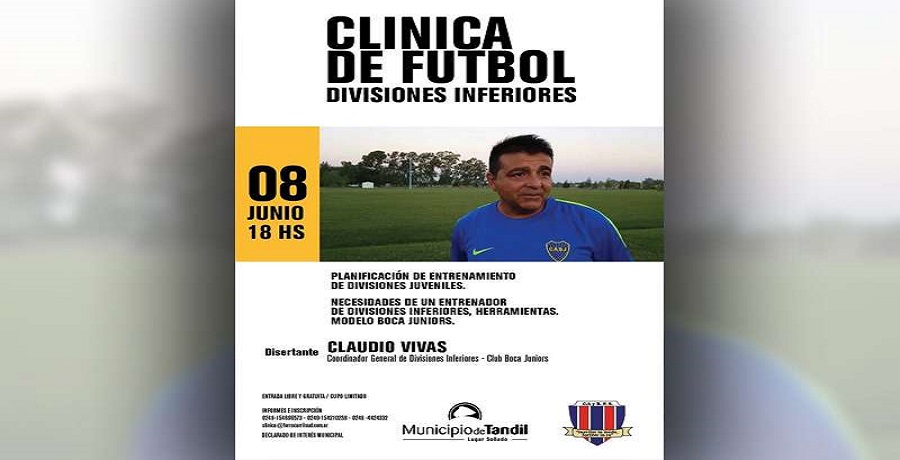 Ferro invita a la clínica de fútbol que será dictada por Claudio Vivas