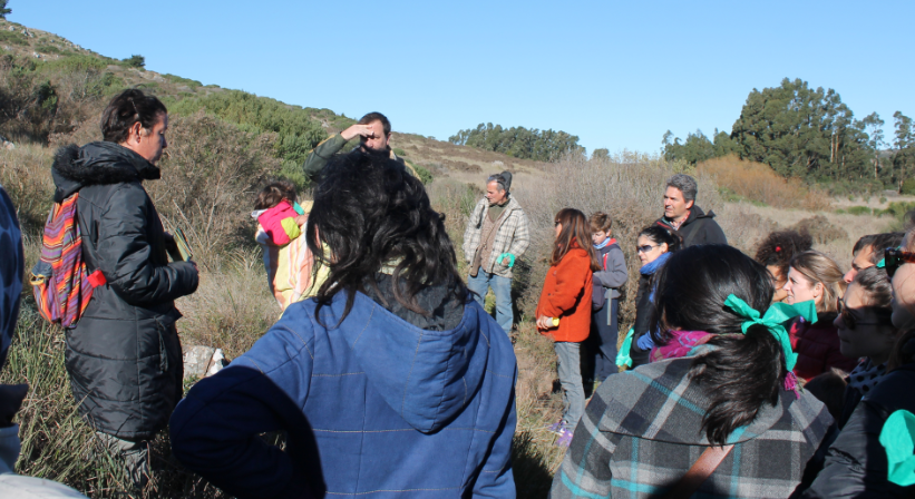 Realizaron una caminata por las sierras en la semana del ambiente