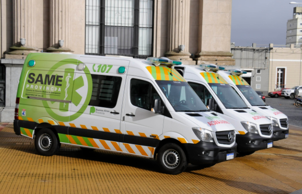 Las ambulancias del SAME que Vidal le mandó a Lunghi siguen sin uso a un mes de su llegada