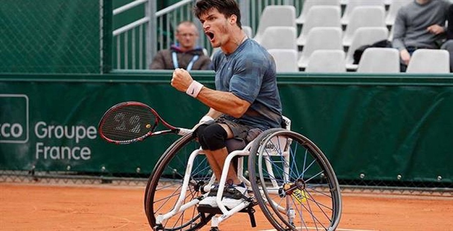 En lo más alto: el argentino Gustavo Fernández es el número uno del mundo de tenis en silla de ruedas