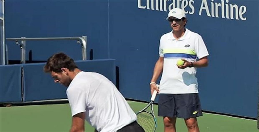 Del Potro tendrá entrenador en el US Open: el ex doblista Sebastián Prieto