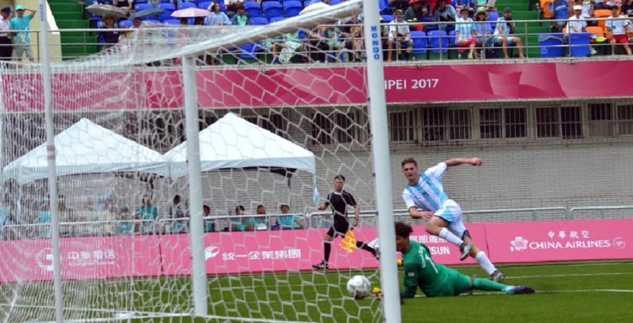 Las Universiadas Taipei 2017 están en marcha y el fútbol masculino logro un enorme triunfo ante Corea del Sur