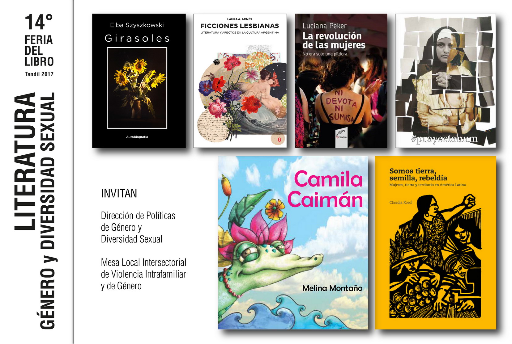 Este año la feria del libro ofrecerá un ciclo sobre literatura, género y diversidad sexual