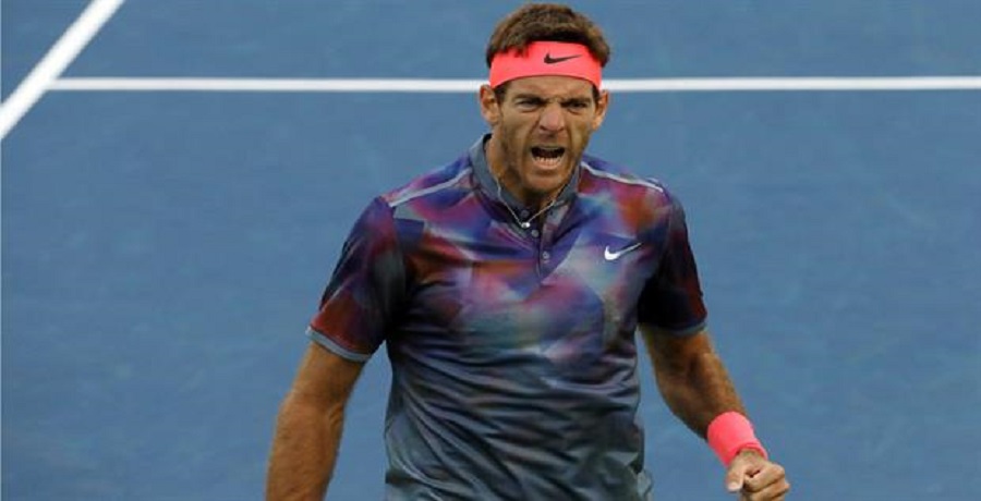 Épico triunfo de Juan Martín del Potro que jugará el pase a semifinales ante Roger Federer