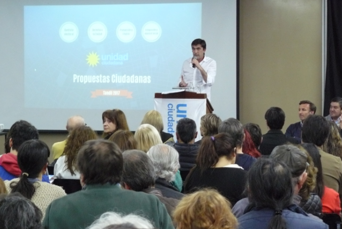Unidad Ciudadana presentó este lunes una plataforma con más de 100 propuestas para Tandil
