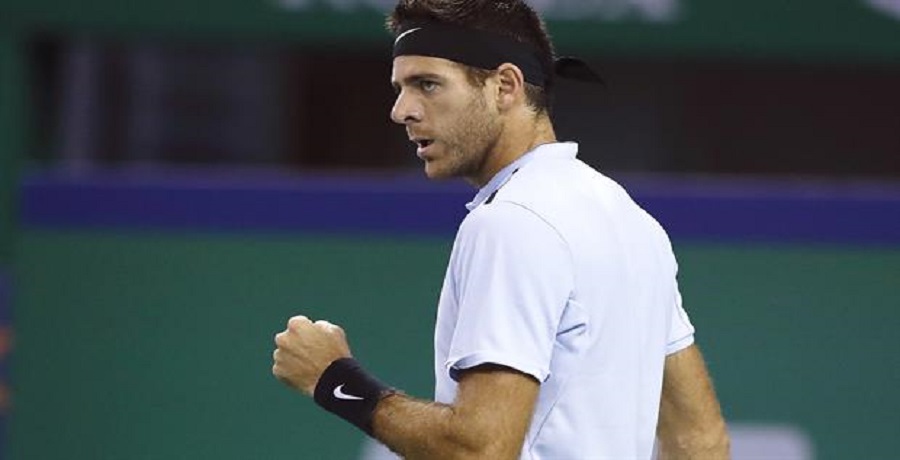 Del Potro venció a Rublev y continua su camino ganador en China