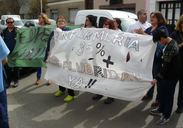 Los enfermeros van al paro otras 48 horas este jueves y viernes