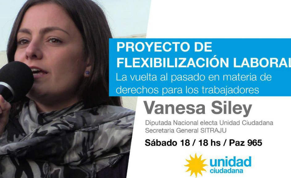 Unidad Ciudadana Tandil realizará una charla sobre la flexibilización laboral propuesta por Macri