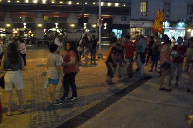 Tercer día de cacerolazos en el centro de Tandil