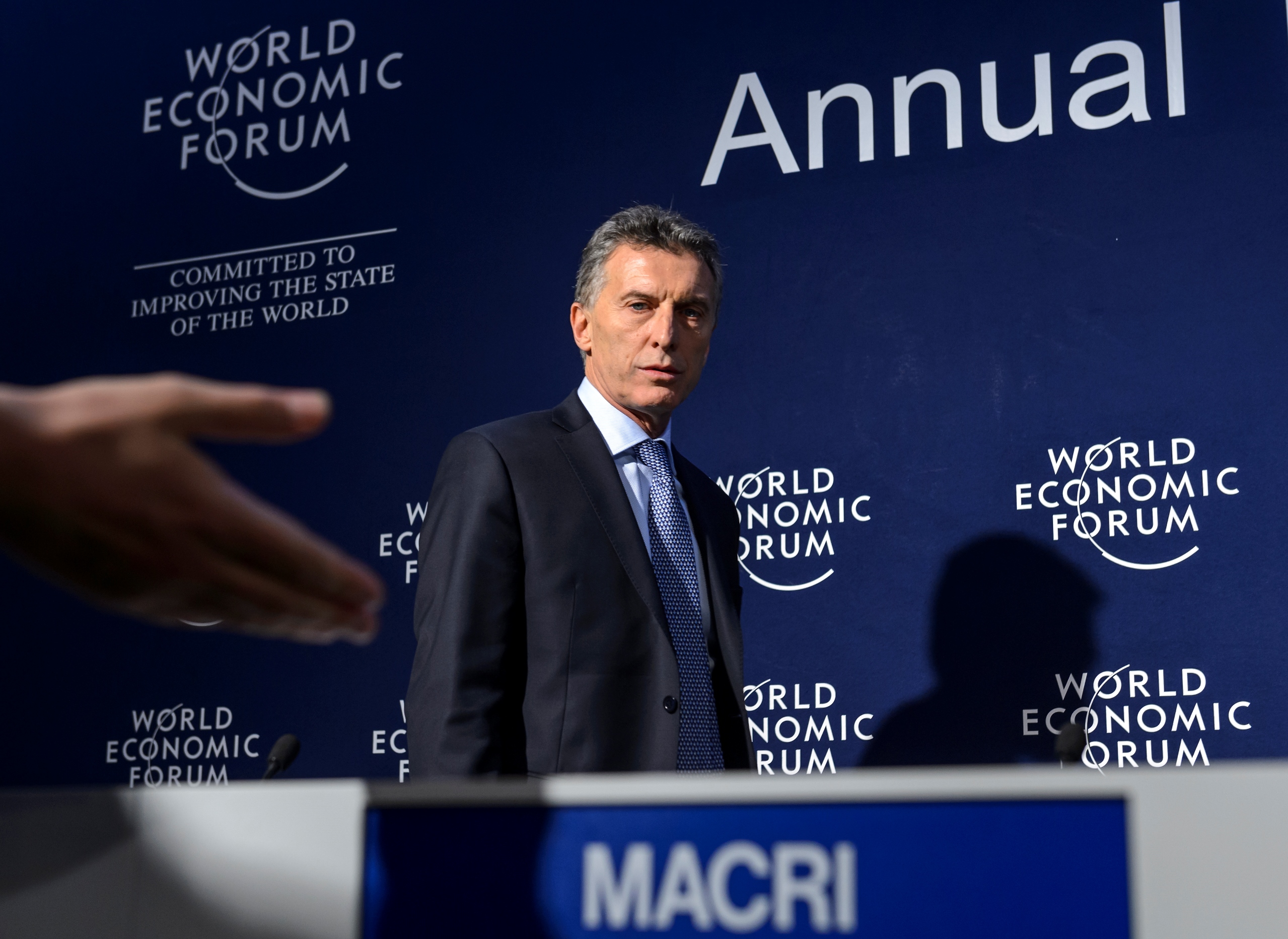 Macri en Davos: «En Sudamericana somos todos descendientes de europeos»