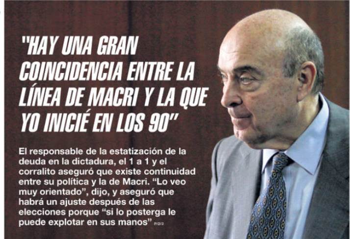 Macri copió un párrafo idéntico de un decreto de Domingo Cavallo para imponer la Reforma del Estado