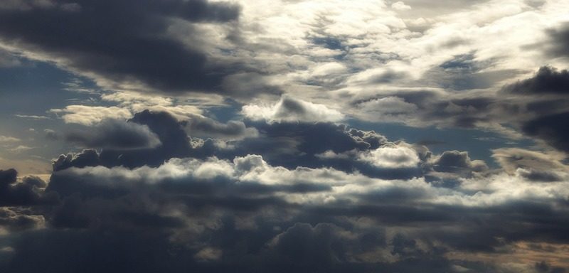 Se vino la tormenta y las lluvias podrían durar lo que resta del día y la mañana del miércoles