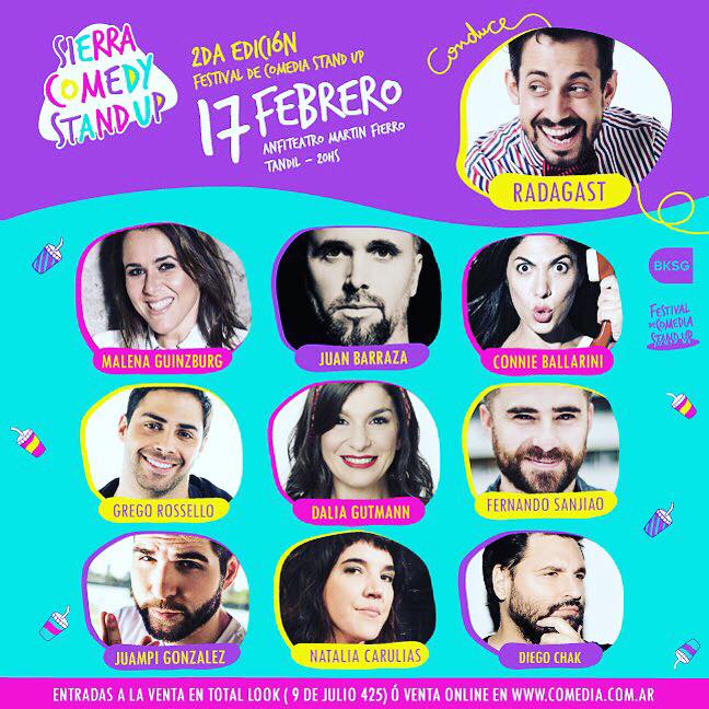 Se viene la segunda edición del Sierra Comedy Stand UP