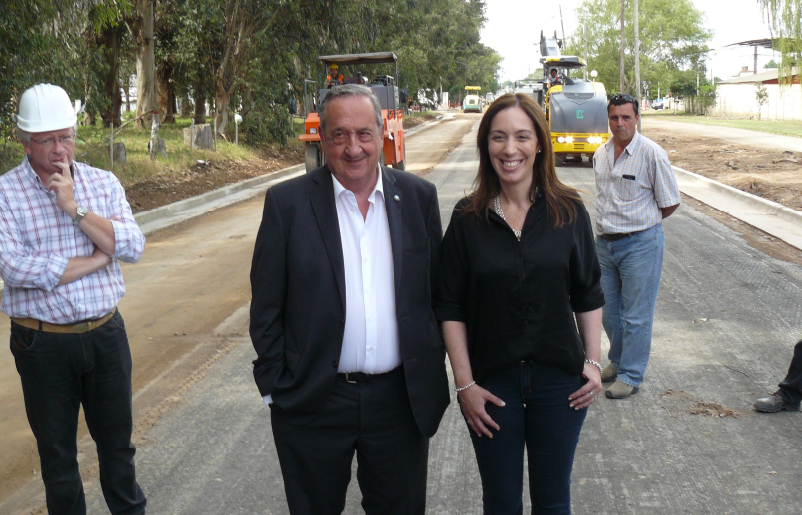 El día que la gobernadora Vidal vino a Tandil y prometió «trabajar para poner a funcionar» el tren