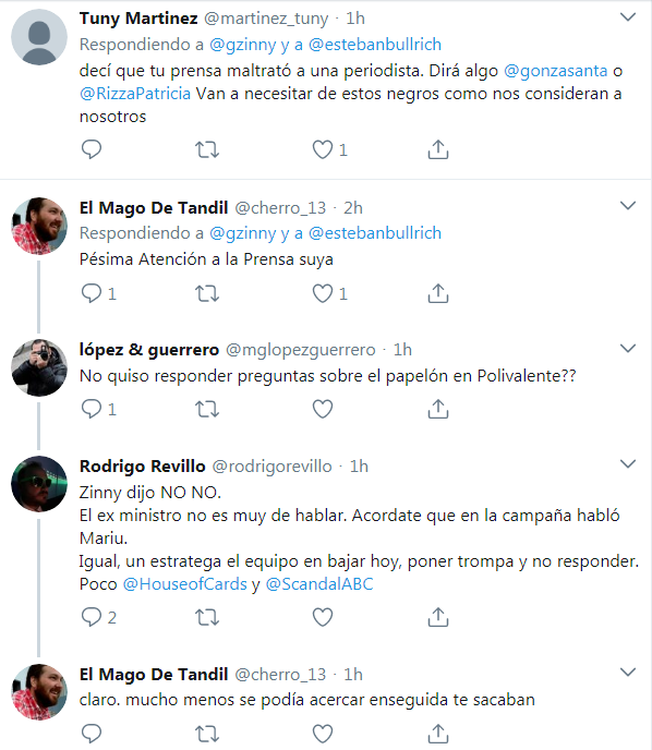 maltrato periodistas tandil