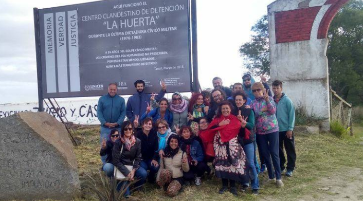 En la semana de la Memoria reacondicionaron la señalización del ex centro clandestino «La Huerta»