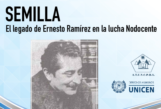 Homenaje a «Semilla» Ramírez en la Carpa de la Memoria