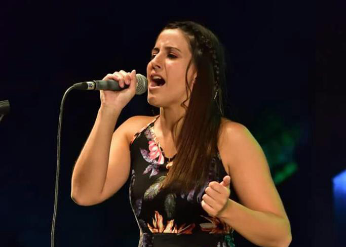 Gloria Aguilar junto a Argentino Irrutia en el  Plaza Hotel