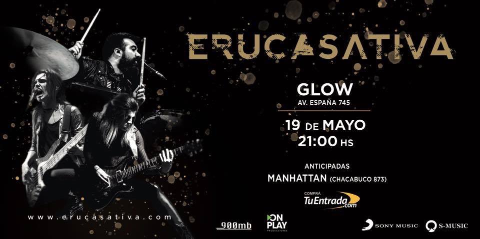 Todo el rock alternativo de Eruca Sativa en Glow